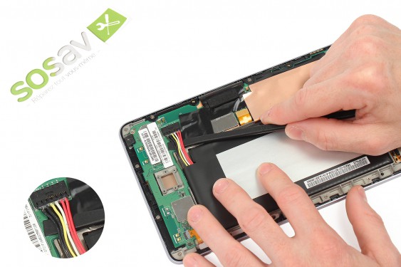 Guide photos remplacement batterie Nexus 7 1ère Génération (Etape 4 - image 2)