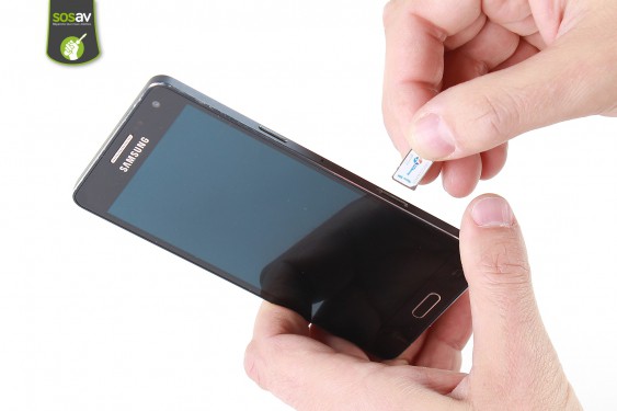 Guide photos remplacement carte sim Samsung Galaxy A5 (Etape 2 - image 4)