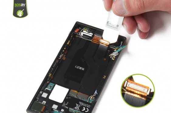 Guide photos remplacement connecteur de charge Xperia XZ (Etape 17 - image 2)