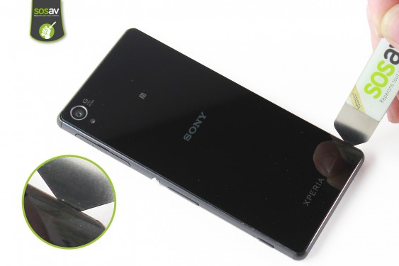 Guide photos remplacement antenne bluetooth (row 4) Xperia Z3 (Etape 7 - image 1)