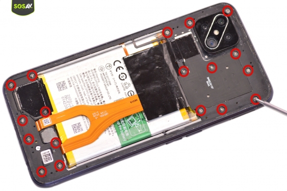 Guide photos remplacement batterie Oppo Reno4 Z (Etape 7 - image 1)