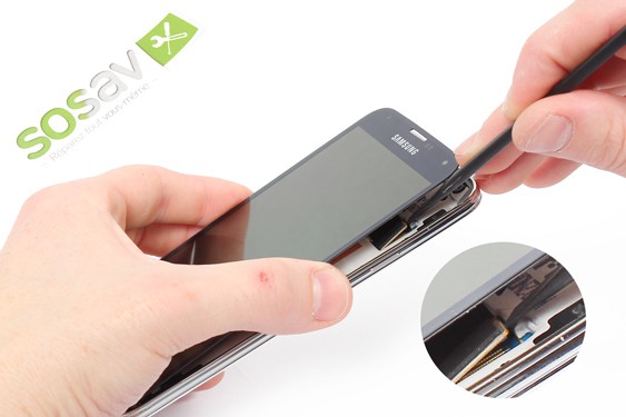 Guide photos remplacement connecteur de charge Samsung Galaxy S5 (Etape 14 - image 2)