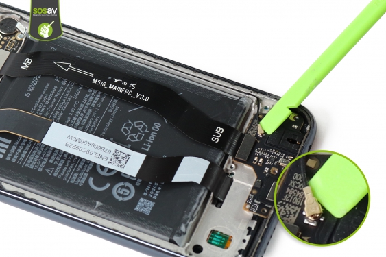 Guide photos remplacement connecteur de charge Redmi Note 8T (Etape 12 - image 1)