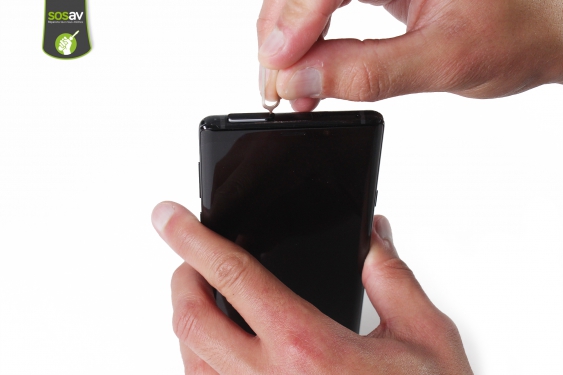 Guide photos remplacement antenne nfc Galaxy Note 9 (Etape 2 - image 2)