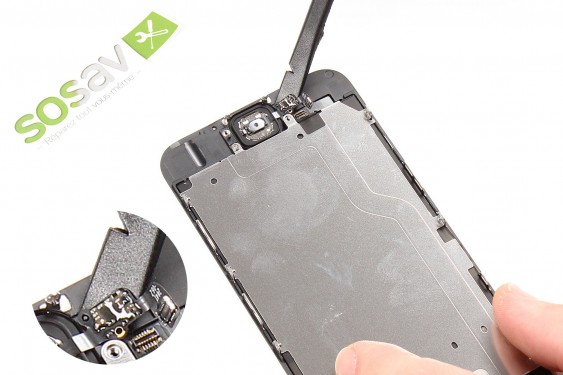 Guide photos remplacement ecran complet assemblé iPhone 6 (Etape 12 - image 2)