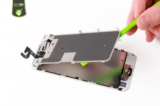 Guide photos remplacement plaque de protection de l'écran lcd iPhone 6S (Etape 19 - image 2)