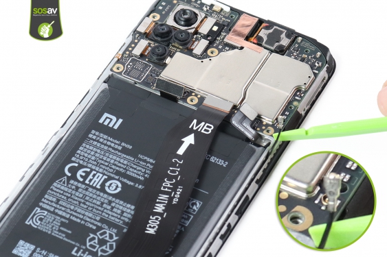 Guide photos remplacement haut-parleur interne Redmi Note 10 (Etape 19 - image 2)