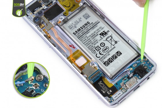 Guide photos remplacement câbles d'interconnexion Samsung Galaxy S8  (Etape 21 - image 2)