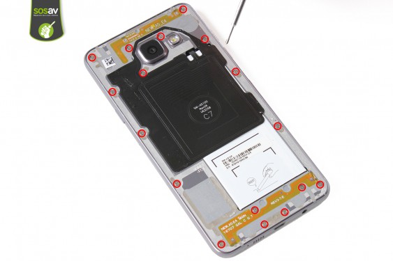 Guide photos remplacement carte mère Samsung Galaxy A5 2016 (Etape 7 - image 1)