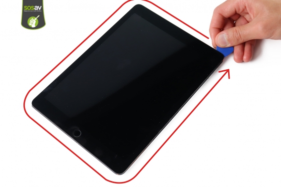 Guide photos remplacement ecran / bouton home iPad Pro 9,7" (2016) (Etape 3 - image 1)
