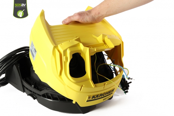 Guide photos remplacement capot supérieur Aspirateur Karcher WD 6 P Premium (Etape 20 - image 3)