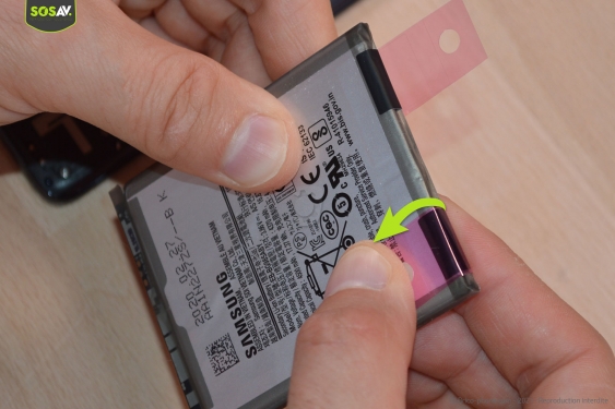 Guide photos remplacement batterie Galaxy S20+ (Etape 8 - image 3)