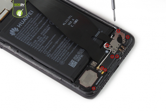 Guide photos remplacement vibreur Huawei P20 Pro (Etape 11 - image 1)