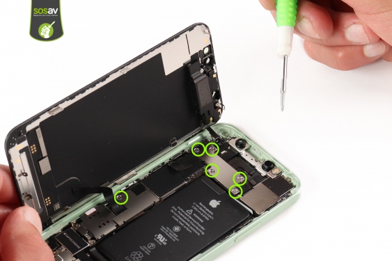 Guide photos remplacement connecteur de charge iPhone 12 Mini (Etape 7 - image 3)