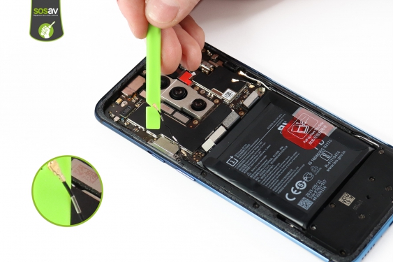 Guide photos remplacement haut-parleur interne OnePlus 7T Pro (Etape 15 - image 3)