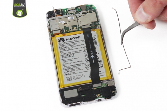 Guide photos remplacement cable d'interconnexion Huawei P Smart (Etape 14 - image 3)
