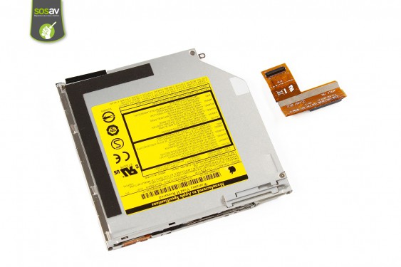 Guide photos remplacement lecteur dvd Macbook Core 2 Duo (A1181 / EMC2200) (Etape 19 - image 4)