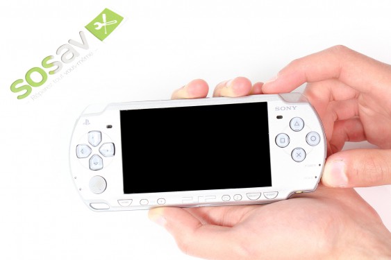 Guide photos remplacement lecteur umd PSP 2000 (Etape 1 - image 2)