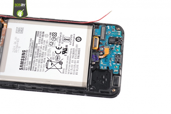 Guide photos remplacement connecteur de charge Galaxy A30s (Etape 17 - image 1)