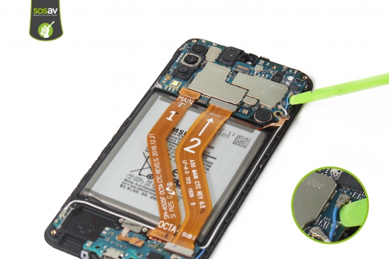 Guide photos remplacement haut-parleur interne Galaxy A50 (Etape 16 - image 1)