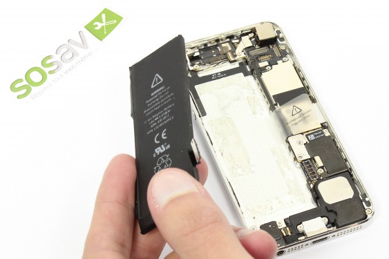 Guide photos remplacement bouton power iPhone 5 (Etape 15 - image 3)