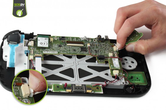 Guide photos remplacement flèche directionnelle gauche Gamepad Wii U (Etape 20 - image 2)