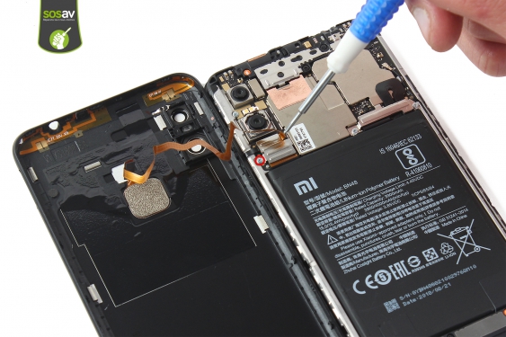 Guide photos remplacement coque arrière & capteur d'empreintes Redmi Note 6 Pro (Etape 8 - image 1)