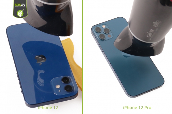 Guide photos remplacement démontage complet iPhone 12 Pro (Etape 7 - image 2)