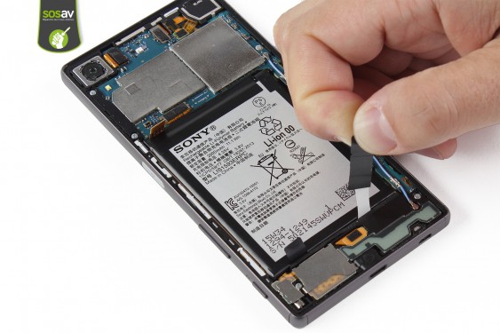 Guide photos remplacement ecran tactile / lcd Xperia Z5 (Etape 10 - image 3)