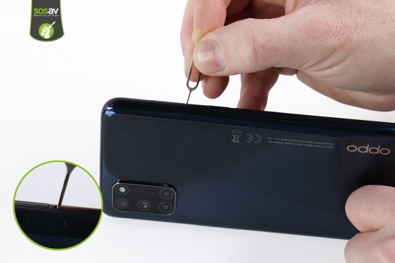 Guide photos remplacement caméra avant Oppo A72 (Etape 2 - image 1)