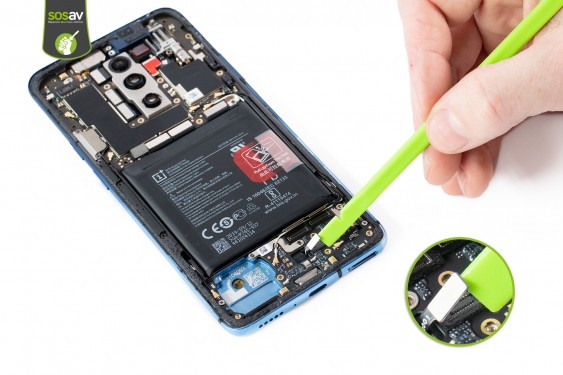 Guide photos remplacement connecteur de charge OnePlus 7T Pro (Etape 16 - image 1)