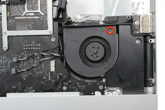 Guide photos remplacement ventilateur du superdrive (lecteur/graveur dvd) iMac 27" fin 2009 (EMC 2309 et 2374) (Etape 25 - image 1)