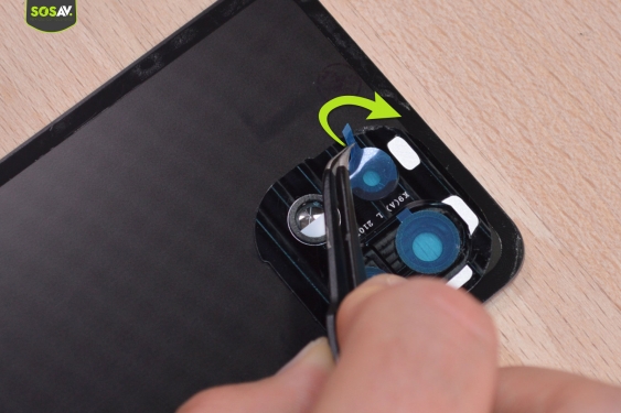 Guide photos remplacement vitre arrière Xiaomi Mi 11 Lite 5G (Etape 4 - image 3)