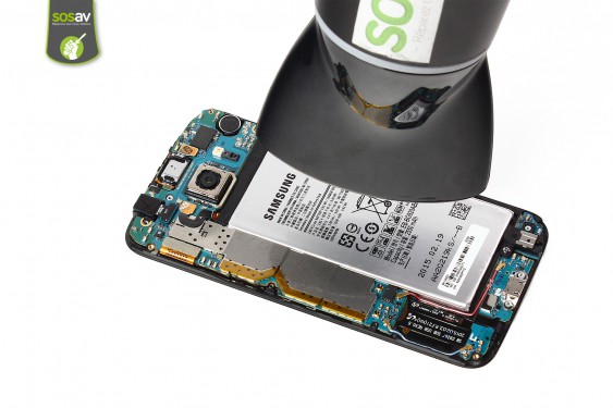 Guide photos remplacement haut-parleur interne/led infrarouge Samsung Galaxy S6 (Etape 9 - image 1)