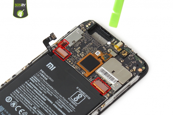 Guide photos remplacement haut-parleur interne Xiaomi Mi A1 (Etape 13 - image 1)