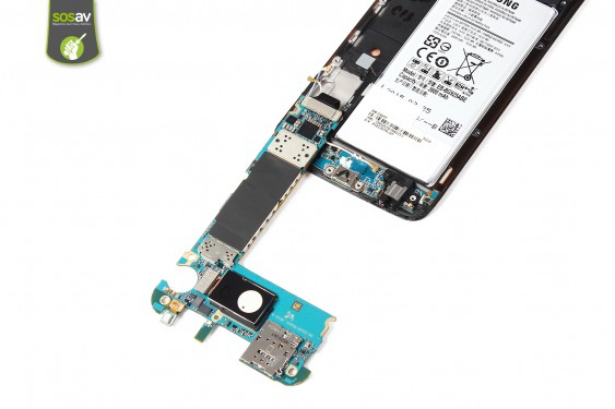 Guide photos remplacement connecteur de charge Samsung Galaxy S6 Edge (Etape 11 - image 4)