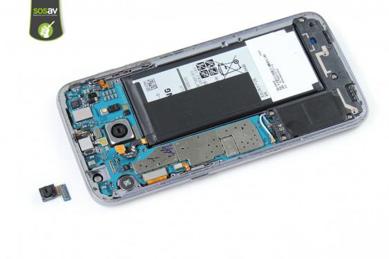 Guide photos remplacement caméra avant Samsung Galaxy S7 Edge (Etape 14 - image 1)