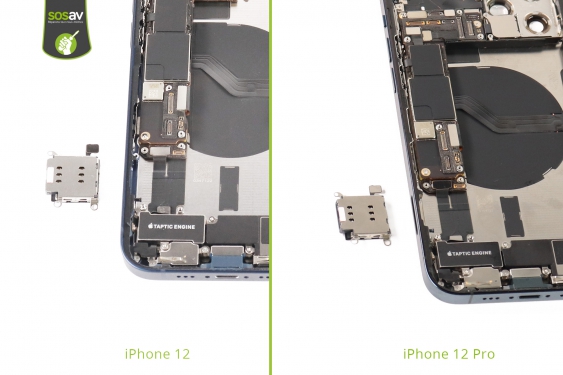 Guide photos remplacement démontage complet iPhone 12 Pro (Etape 14 - image 2)