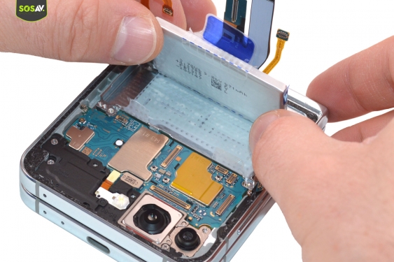 Guide photos remplacement batteries Galaxy Z Flip5 (Etape 14 - image 3)