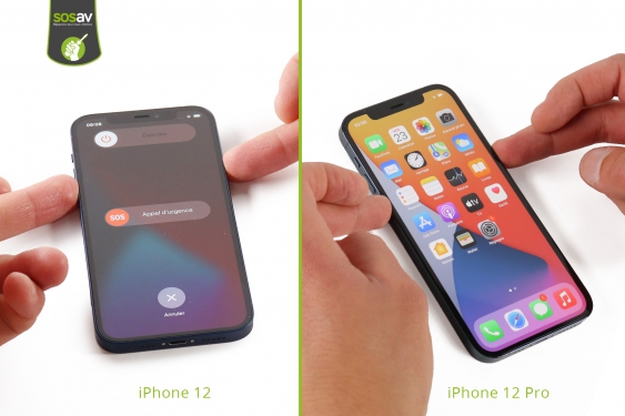 Guide photos remplacement démontage complet iPhone 12 Pro (Etape 1 - image 1)