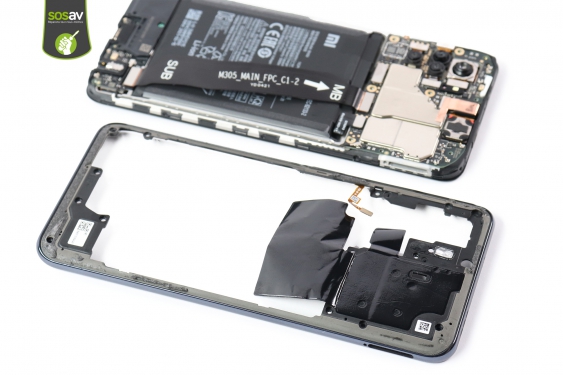 Guide photos remplacement nappe connecteur de charge Redmi Note 10 (Etape 16 - image 1)