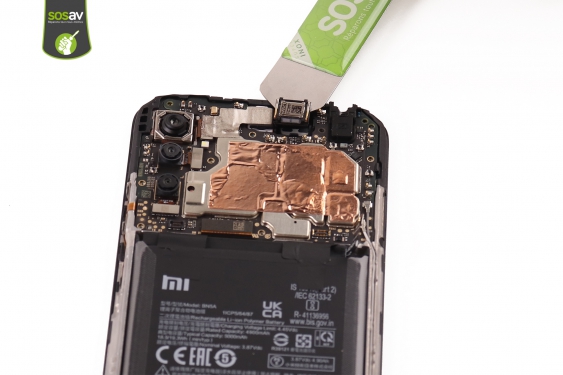 Guide photos remplacement haut-parleur interne Redmi Note 10 5G (Etape 12 - image 2)