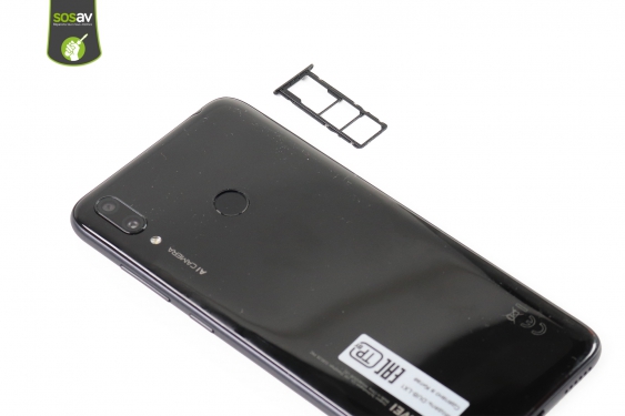 Guide photos remplacement connecteur de charge Huawei Y7 2019 (Etape 3 - image 1)