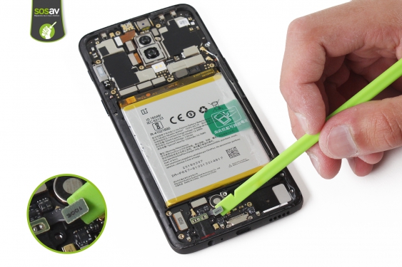 Guide photos remplacement vibreur OnePlus 6 (Etape 14 - image 2)