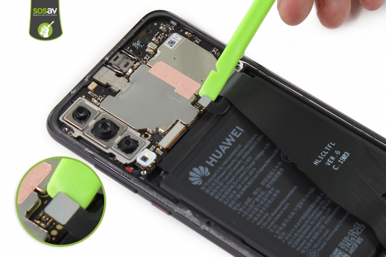 Guide photos remplacement batterie Huawei P20 Pro (Etape 10 - image 2)