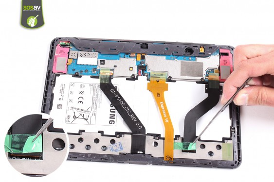 Guide photos remplacement nappe de liaison de l'écran lcd  (Etape 6 - image 2)