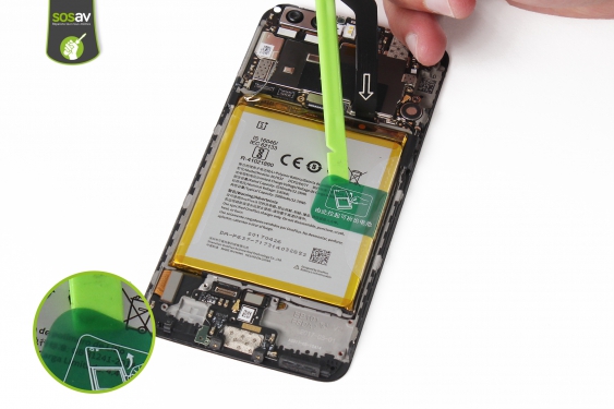 Guide photos remplacement batterie OnePlus 5 (Etape 16 - image 1)