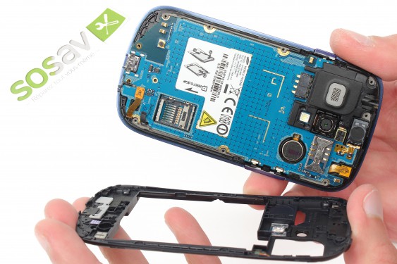 Guide photos remplacement bouton power Samsung Galaxy S3 mini (Etape 6 - image 1)