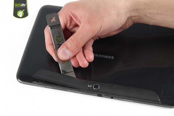 Guide photos remplacement lecteur sd / vibreur Galaxy Note 10.1 (Etape 3 - image 3)