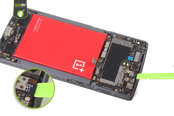 Guide photos remplacement haut-parleur interne OnePlus One (Etape 15 - image 1)